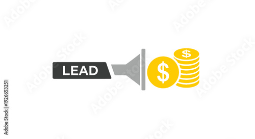 Lead Generation with Dollar Coins.