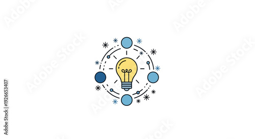 Light Bulb Idea Concept Symbol.