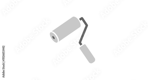 Paint Roller with Handle Tool.