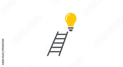 Light Bulb on a Ladder.