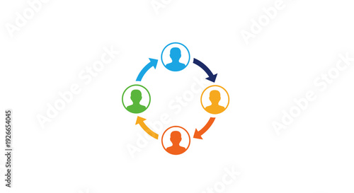 People Teamwork Communication Collaboration Concept.