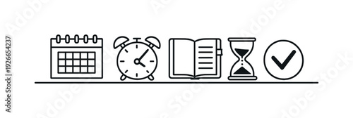 Personal time blocking method and structured daily scheduling technique enhancing productivity and reducing distraction in demanding professional