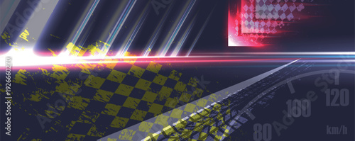 Abstract fast racing speed formula background