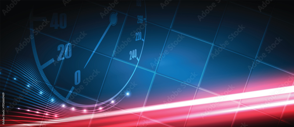 Fototapeta premium Abstract fast racing speed formula background
