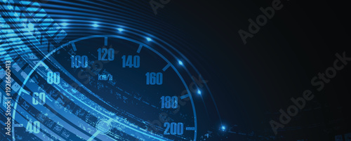 Abstract fast racing speed formula background