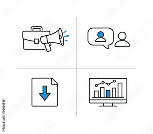Digital recruitment marketing and employer branding strategy in competitive talent markets, highlighting job promotion, candidate engagement