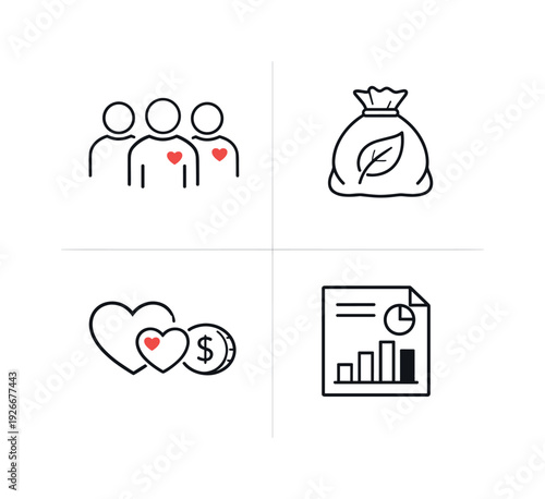 Corporate social responsibility volunteering and employee community engagement initiative in sustainable business culture, highlighting charity