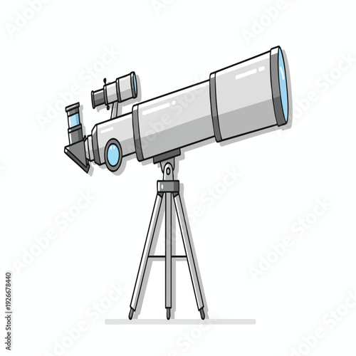 Modern Observatory Telescope for Astronomical Observation and Space Exploration