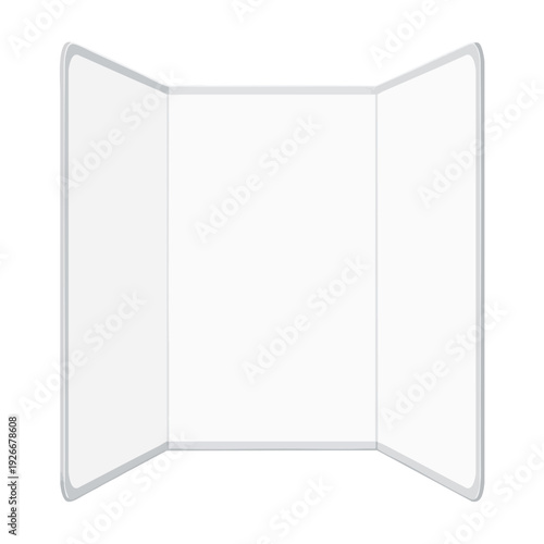 Empty Product Display Stand with Clear Background for Advertising and Packaging Solutions