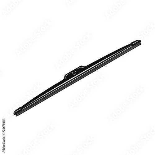 Stylish Black Sunshade Windshield Wiper Blade for Automotive Use