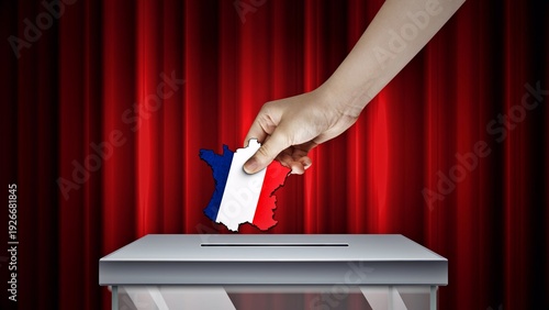France Voting Ballot Box