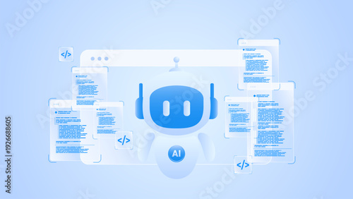 AI workflow automation artificial intelligence. ai agent workflow diagram dashboard machine learning with data pipelines, flow process, coding, and processing system.