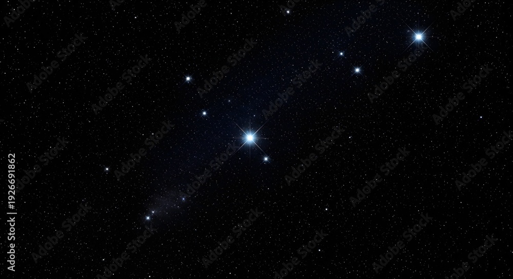 Obraz premium Orion constellation stars