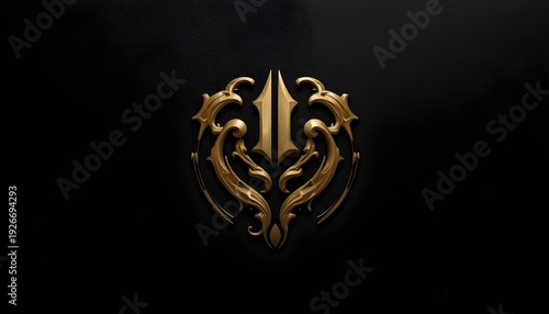 “Luxury futuristic logo, gold liquid metal effect, clean black background, elegant minimal typography, premium branding”

