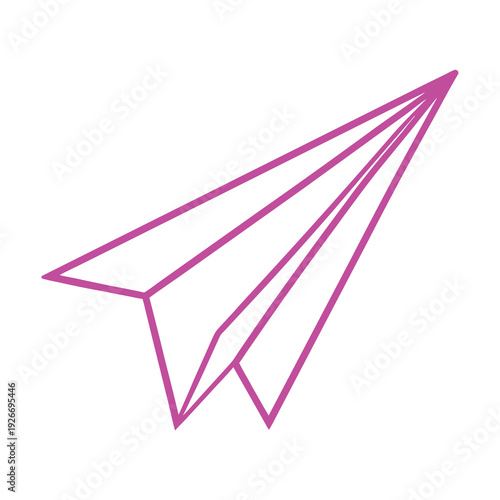 paper airplane illustration