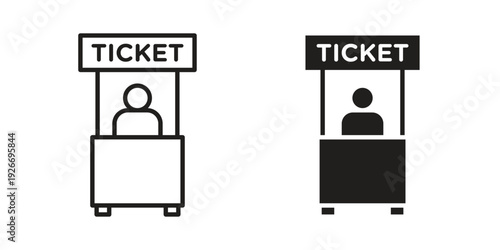 Ticket office icon