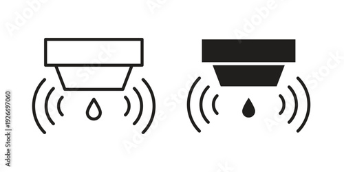 Water sensor icon