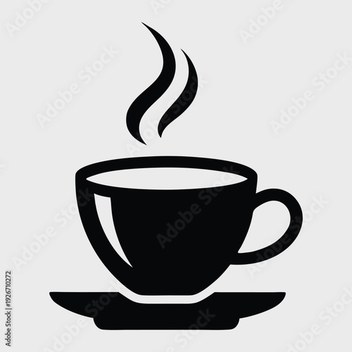 Espresso Icon Silhouette Vector Design
