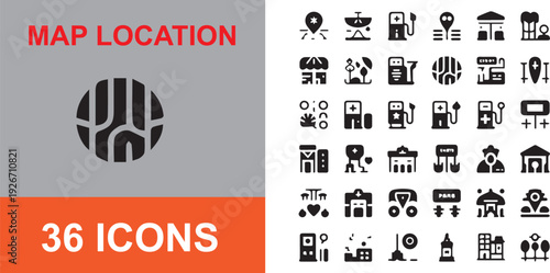 Abstract background vector illustration set featuring business web design patterns and information icons with cloud text labels on a digital template