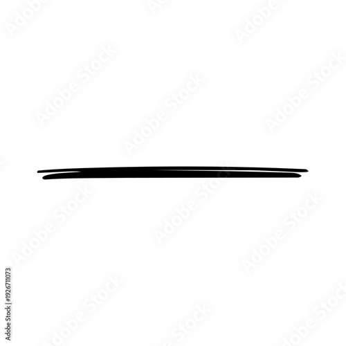 Clean Doodle Annotation Icons – Straight Underline