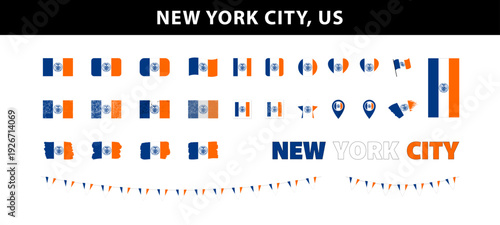Flag of New York City, US