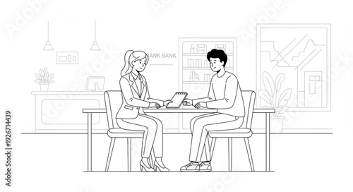 Doctor Consulting Patient in Hospital.