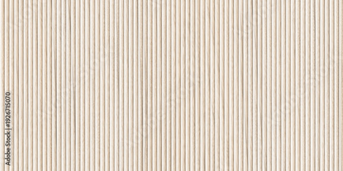 Wood background banner panorama long - Brown wooden acoustic panels wall texture , vertical, corrugated stripes 3d, seamless pattern wooden texture background