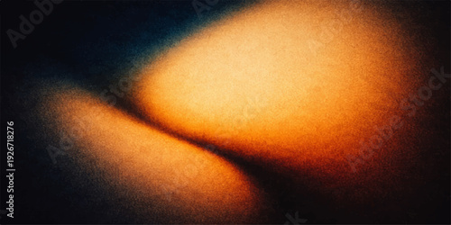 Nude female body with bare skin and slim figure