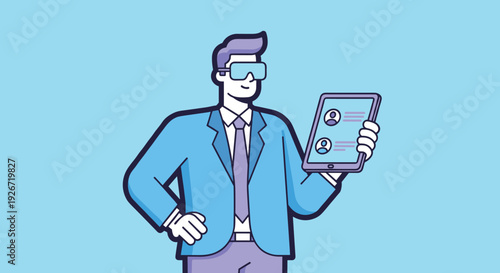 Minimalist blue solid color background ideal for various design purposes.