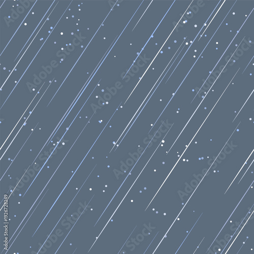 Rainfall texture. Seamless rain sky effect pattern