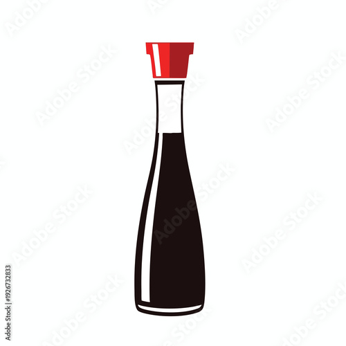 Modern soy sauce dispenser for culinary use and table setting