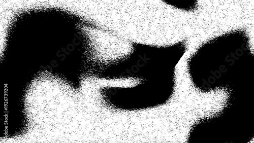 Illustration Abstract Grunge Stroke Grainy Texture Background. Dirty Rough Black Color Design Vector 