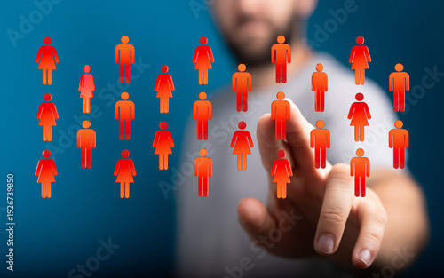 Concept of teamwork and uni...