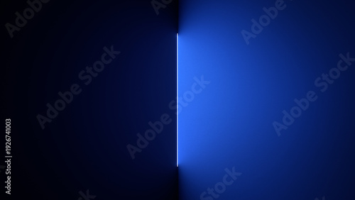 Sharp vertical glowing ligh...