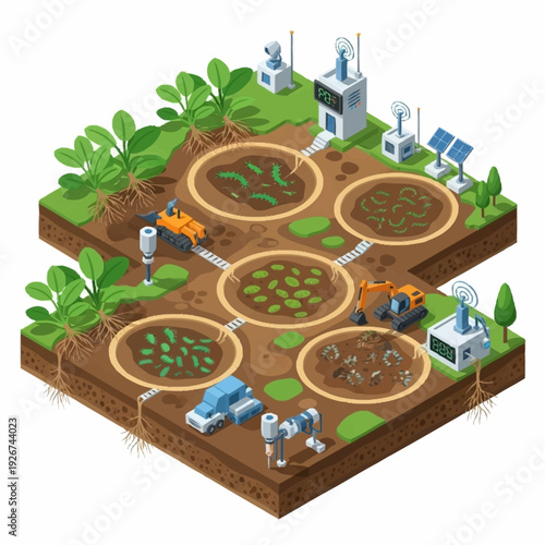 Smart Farming Technology and Precision Agriculture Systems.