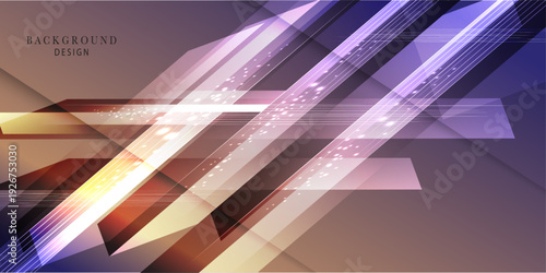 Technological background in purple tone