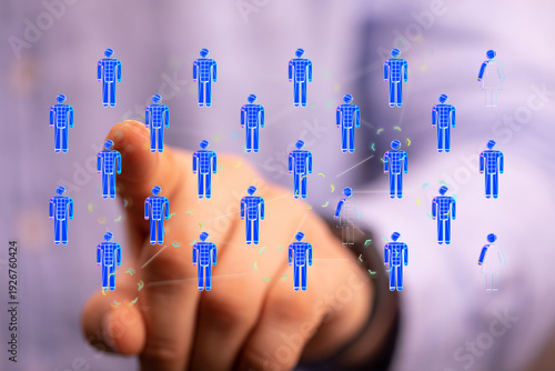 Concept of digital networki...