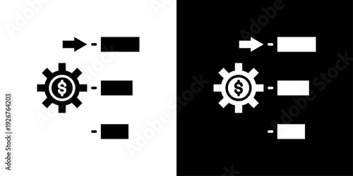 Prioritize Icon Sheet Black And White