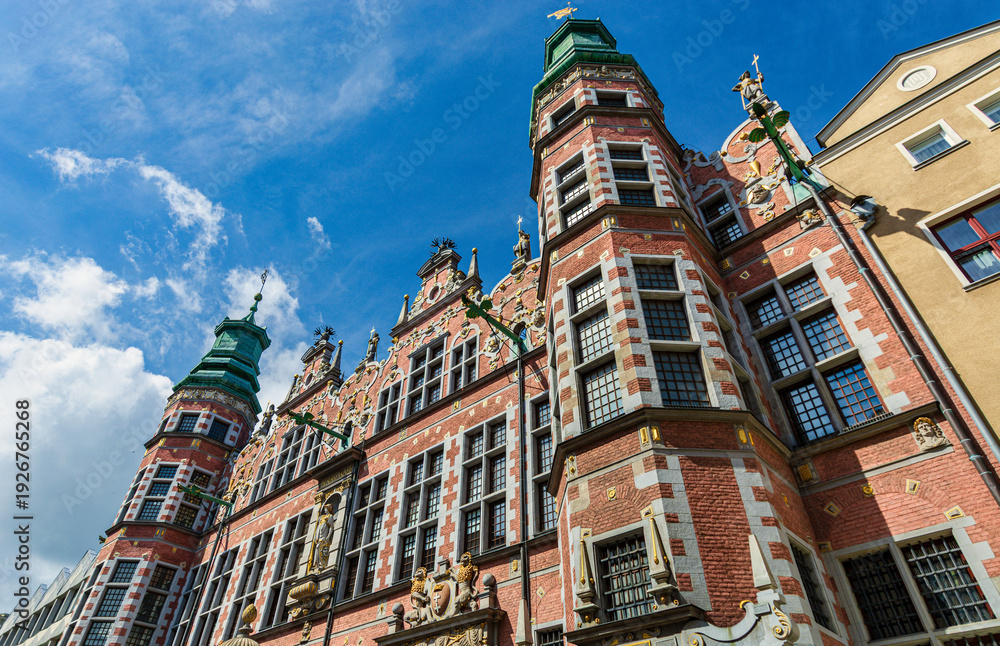 Obraz premium Historical Great Armoury building in Gdansk, Poland