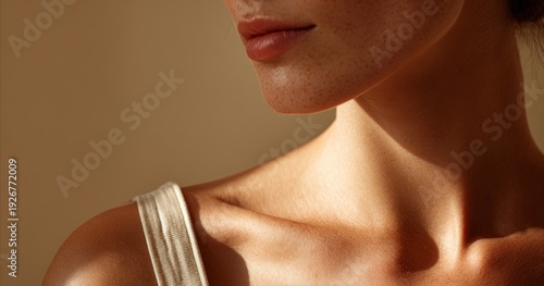 Sun-Kissed Skin: Freckles and Glow