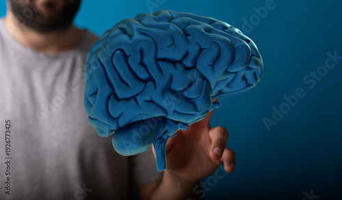 Conceptual image of a perso...