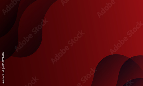 Abstract red color background. Dynamic shapes composition. Vector illustration. EPS 10