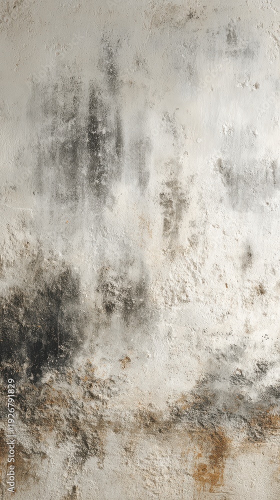 Fototapeta premium Mold contamination texture symbolizing environmental risk.