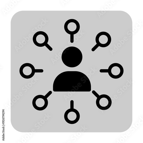 Life skill vector, clip art, and symbol. Flat design of  life skill concept and simple design