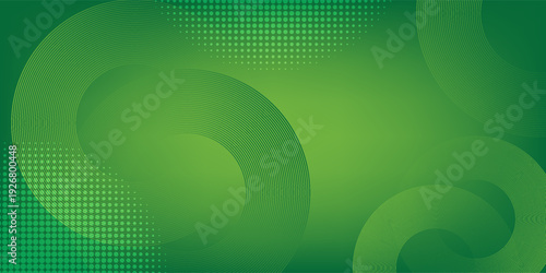 Clean natural green color gradation with pale tone paint on environmental friendly cardboard box blank paper texture background with space minimal style