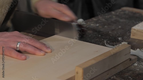 Hand plane woodworking