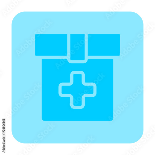 medic vector, clip art, and symbol. Flat design of  medical  concept and simple design