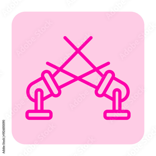 Celebration vector, clip art, and symbol. Flat design of  celebration concept and simple design