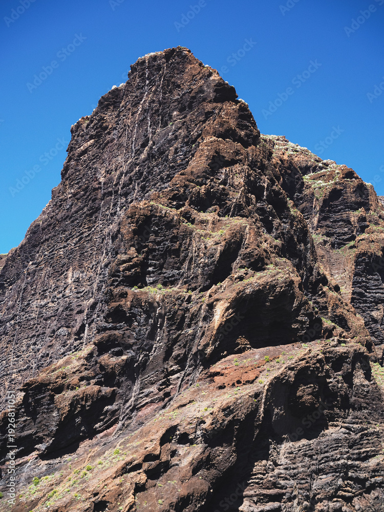 Fototapeta premium Huge cliffs in Los Gigantes, Tenerife 