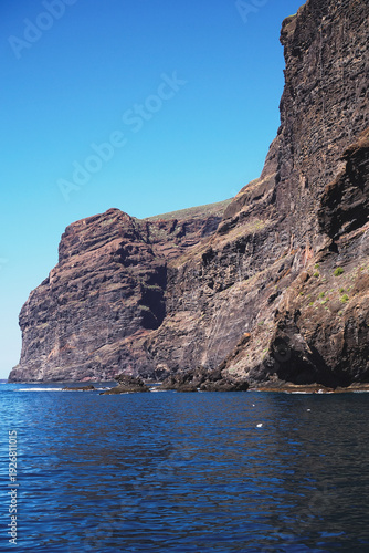 Huge cliffs in Los Gigantes, Tenerife 